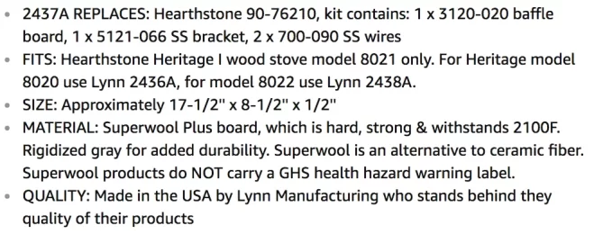 [Hearth.com] Hearthstone Heritage not producing enough heat