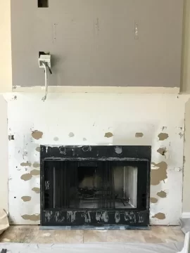 [Hearth.com] Wood burning fireplace reface frame question