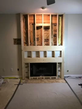 [Hearth.com] Wood burning fireplace reface frame question