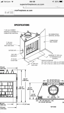 [Hearth.com] Wood burning fireplace reface frame question