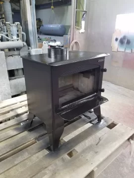 [Hearth.com] Sand Blasting Old Cook Stove