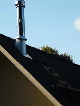 [Hearth.com] Roofer painted chimney