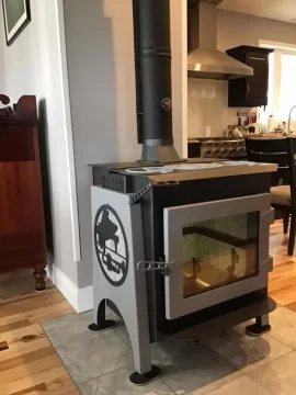 [Hearth.com] Ideal Steel Install completed, first burn/cure