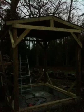 [Hearth.com] Small wood shelter pics of plans?