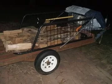 [Hearth.com] ATV Wood Hauling Trailers