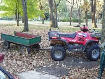 [Hearth.com] ATV Wood Hauling Trailers