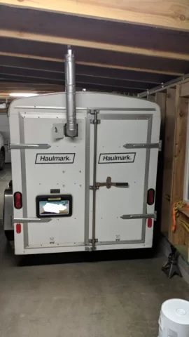 [Hearth.com] Small Stove in Enclosed Trailer