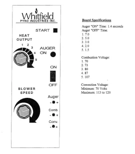 [Hearth.com] Whitfield advantage ii-t