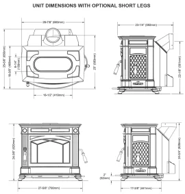 [Hearth.com] Short (in height) wood burner