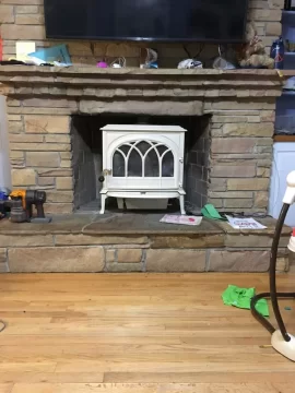 [Hearth.com] Insert or stove in double-sided fireplace?