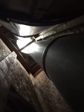 [Hearth.com] Chimney Flue terminated under Chase Cap