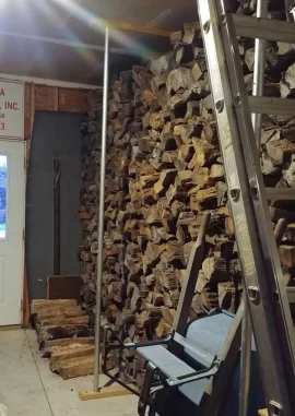 [Hearth.com] Storing wood in a garage