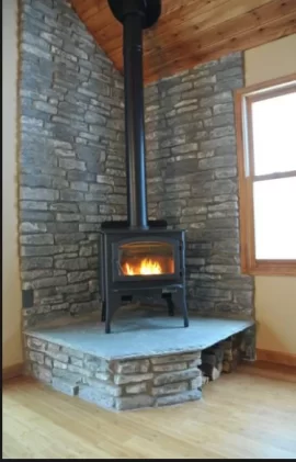 [Hearth.com] Building a fireplace around a wood burning stove