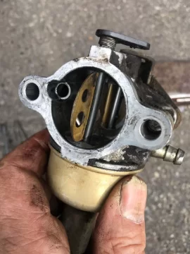 [Hearth.com] Craftsman LT1000 tractor not starting up quick & putrid gas smell!