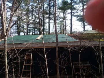 [Hearth.com] Patching up a shed roof