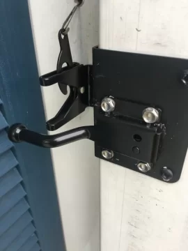 [Hearth.com] Fence gate sag latching wood!