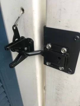 [Hearth.com] Fence gate sag latching wood!