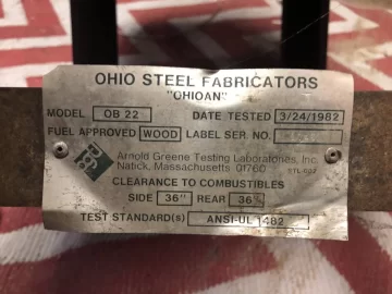 [Hearth.com] Ohio Steel Fabricators “Ohioan” - I think?