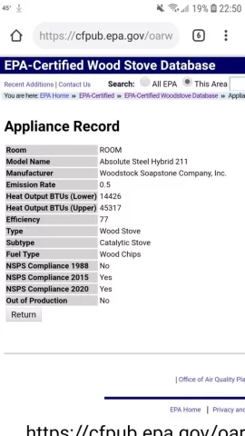 [Hearth.com] Will new EPA searchable stove database help consumers?