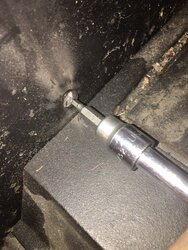 Getting a grip on your stripped out round hex head bolts on your pellet stove!