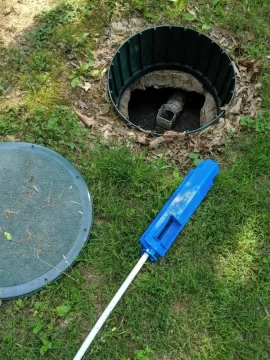 [Hearth.com] Septic Tank Outlet Filter Installation