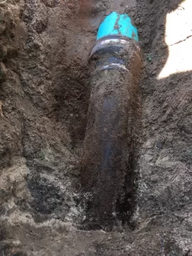 [Hearth.com] Strange main house drain clog in front yard sewer line?