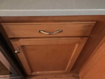 [Hearth.com] Fixing the silverware drawer front that broke off!