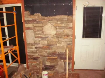 [Hearth.com] Stone veneer or cheaper option?