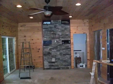 [Hearth.com] Stone veneer or cheaper option?