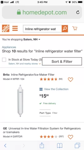 [Hearth.com] Water filter Change Light on new refrigerator is on after only 6 months?