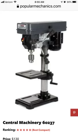 [Hearth.com] Harbor Freight little hole driller with low RPM speeds for the hard stuff  & coupon register debacle