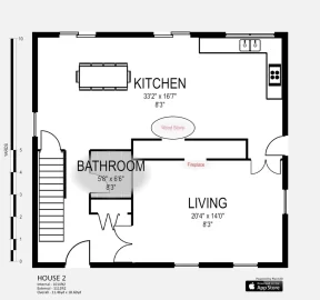 [Hearth.com] Floor Plan for stove install