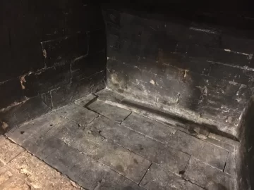 [Hearth.com] Sinking masonry in fireplace floor