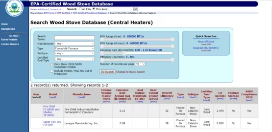 [Hearth.com] EPA Updated list of 595 Certified Stoves for 2020