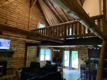 [Hearth.com] Avalon rainier in log cabin