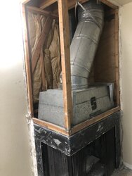 Removing old Superior fireplace