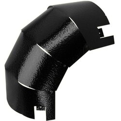 Stovepipe elbow heat shield