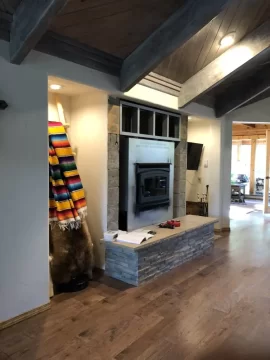 [Hearth.com] Large open sided concrete fireplace help