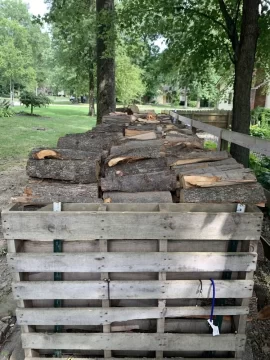 [Hearth.com] Drying in 4-row stacks