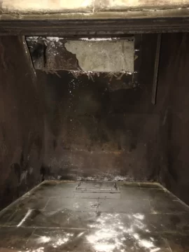 [Hearth.com] Hole in smoke shelf