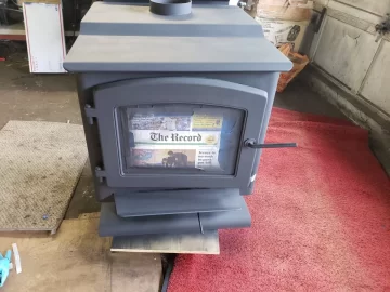 [Hearth.com] Stripped, sanded, painted, and burned!