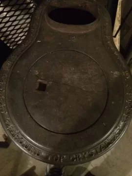 [Hearth.com] I.A. Sheppard & Co. Potbelly Stove - Oval to 6" Round Adapter