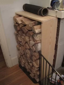 [Hearth.com] My indoor wood rack