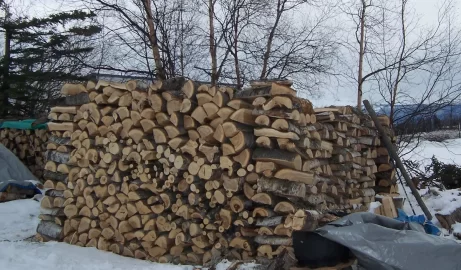 [Hearth.com] How To Cover Wood Pile?