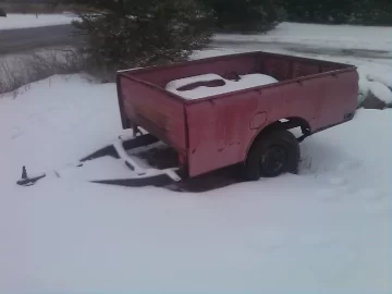 [Hearth.com] FREE - 2 potential wood hauling trailers near Utica NY