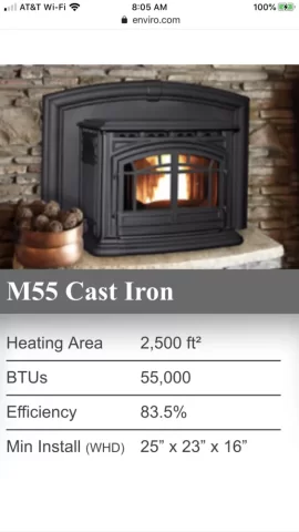 [Hearth.com] Gas insert to Pellet Stove