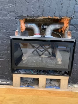 [Hearth.com] Over 20' of Vertical venting and gas insert does not staying on.