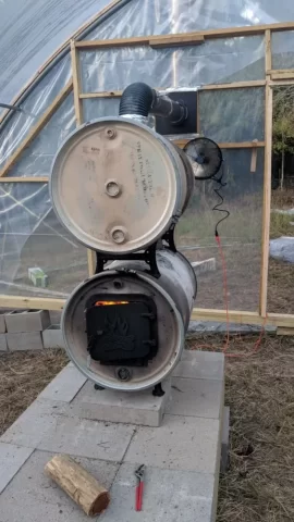 [Hearth.com] Picking a wood stove for a 30x36' hoop house.