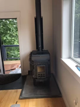 [Hearth.com] Tight space wood stove install for supplemental heat (seeking input)