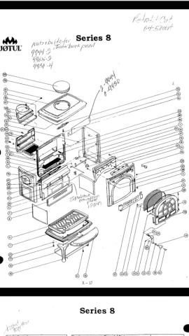 [Hearth.com] Older Jotul series 8 internal assembly help